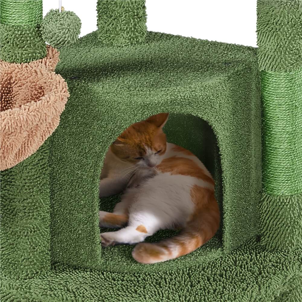 Yaheetech 42″ H Cactus Cat Tree - Image 9