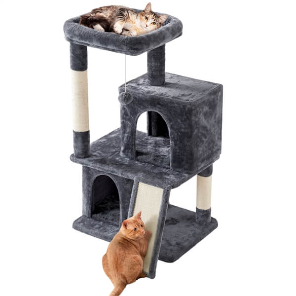 Yaheetech 42in Cat Tree Tower - Image 2