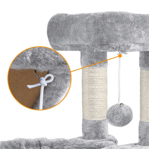 Yaheetech 42inch Cat Tree Cat Tower - Image 11