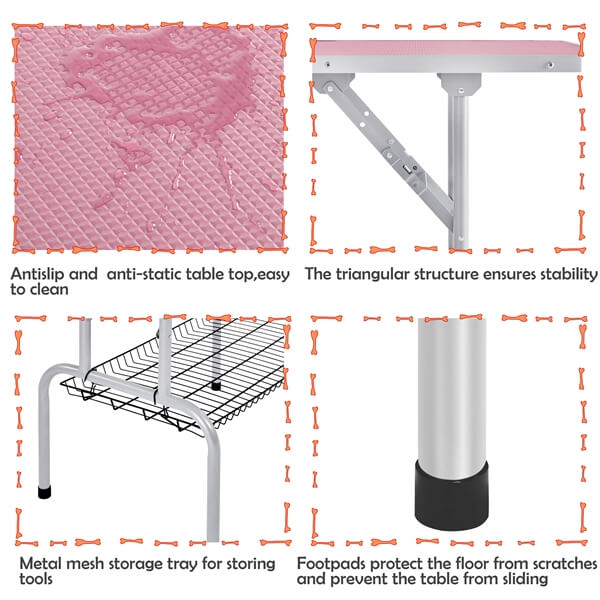 Yaheetech 46'' Pet Grooming Table for Large Dogs - Image 5