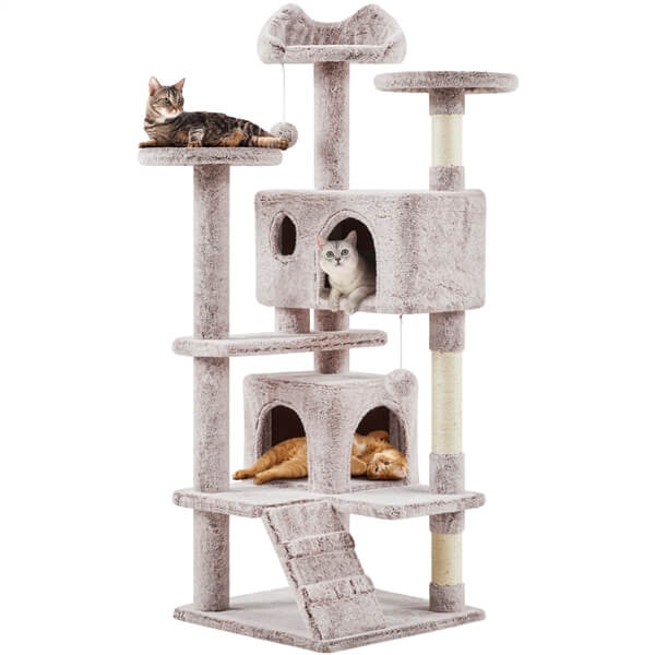 Yaheetech Cat Tree 54 Inch - Image 8
