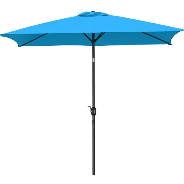 Yaheetech 6.5x10FT Rectangular Outdoor Patio Umbrella - Image 6