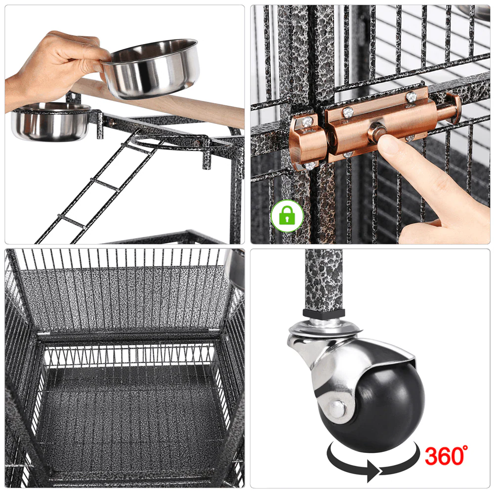 Yaheetech Parrot Cage 61 Inch - Image 4