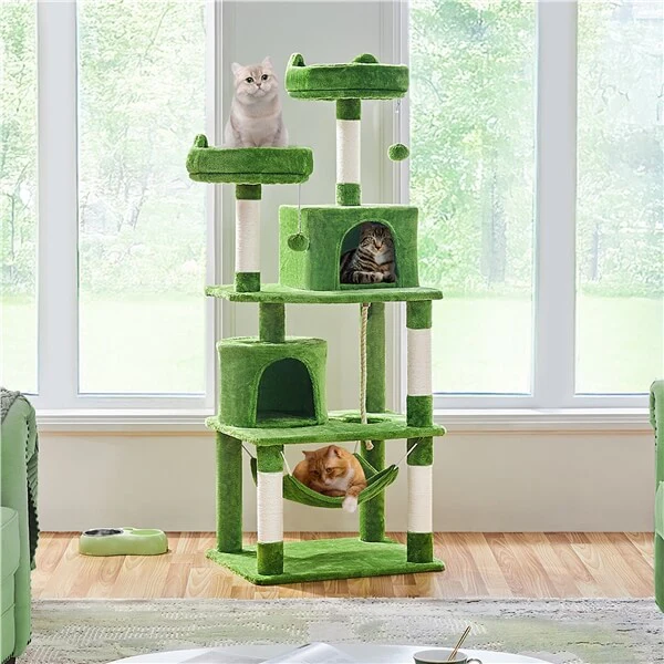 Yaheetech 63″ H Multi-Level Cat Tree - Image 5