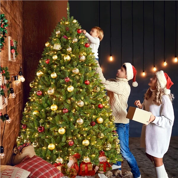 Yaheetech Ultra-Thick Artificial Christmas Tree - Image 10