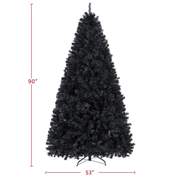 Yaheetech 7.5’ Hinged Spruce Artificial Christmas Tree - Image 4