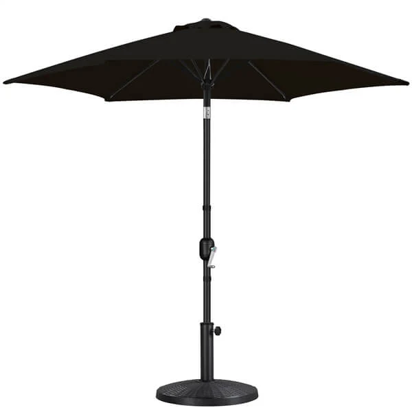 Yaheetech 7.5FT/9FT Patio Umbrella with 22lb Umbrella Base Included - Image 5