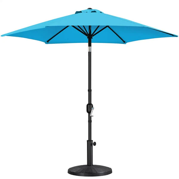 Yaheetech 7.5FT/9FT Patio Umbrella with 22lb Umbrella Base Included - Image 7
