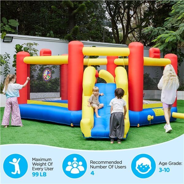 Yaheetech 7-in-1 Oversize Bouncing Area - Image 4