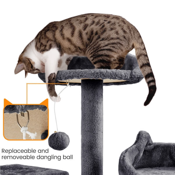 Yaheetech 72″ Height Cat Tree Tower - Image 5