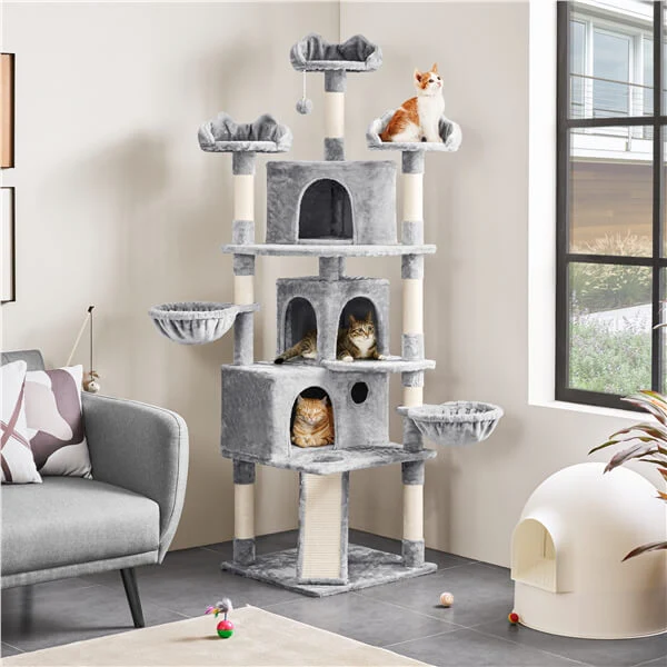 Yaheetech 76.5-inch Large Cat Tree - Image 11