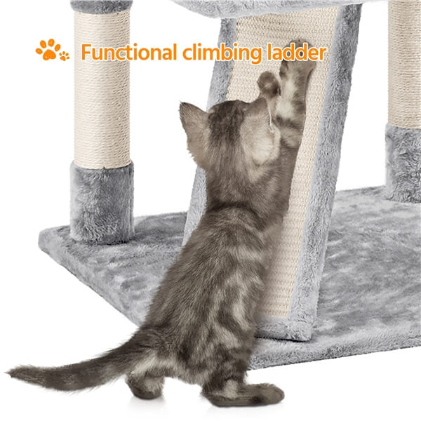 Yaheetech 76.5-inch Large Cat Tree - Image 8