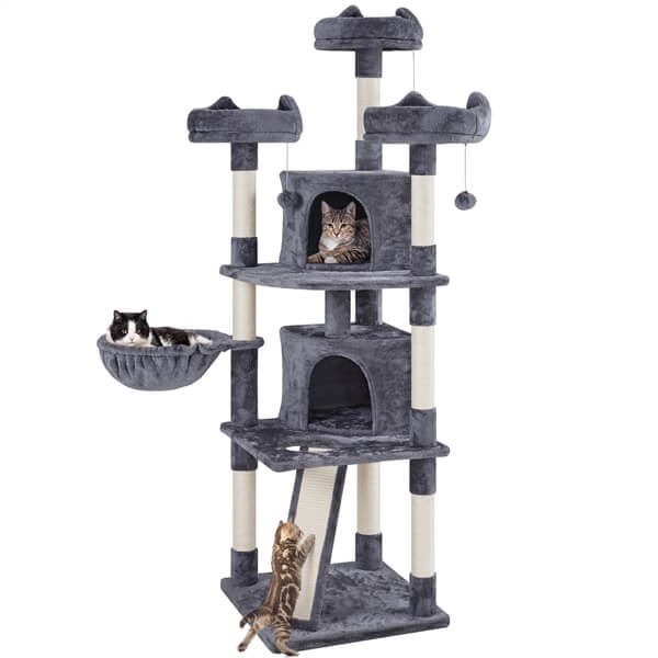 Yaheetech 76-inch Large Cat Tree - Image 3