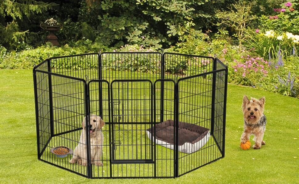 Yaheetech Dog Pen 8 Panels 40 Inch - Image 13