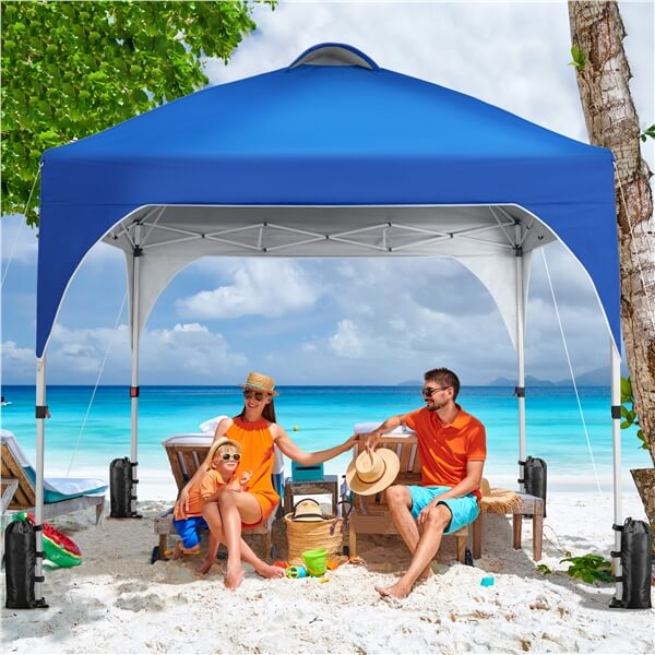 Yaheetech 8x8 Pop Up Canopy Tent with Vent