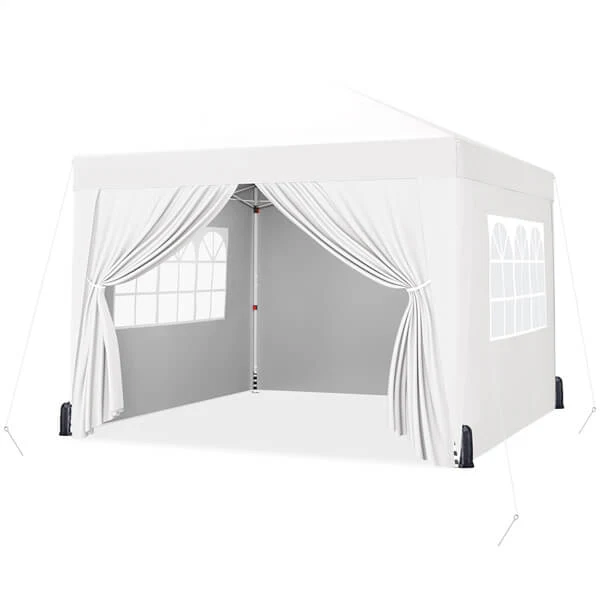 Yaheetech 8x8 Pop Up Canopy with 4 Removable Sidewalls - Image 4