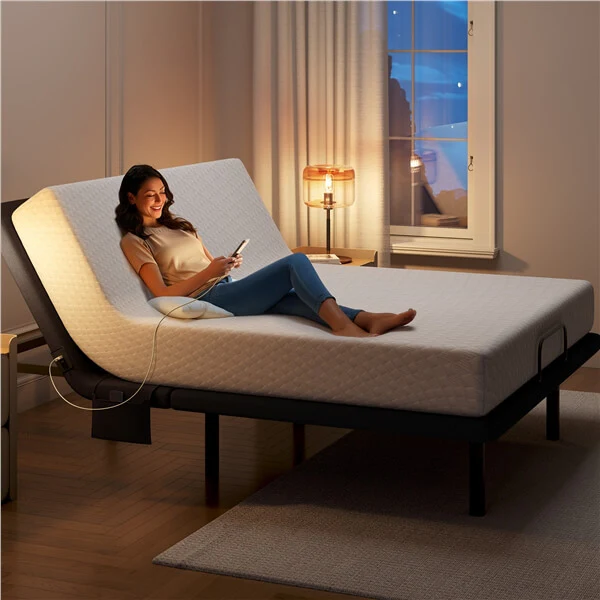 Yaheetech Adjustable Bed Frame with Wireless Remote Control - Image 16