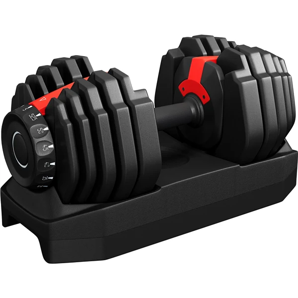 Yaheetech Adjustable Dumbbell Set 28/40/52.5/90LBS - Image 2