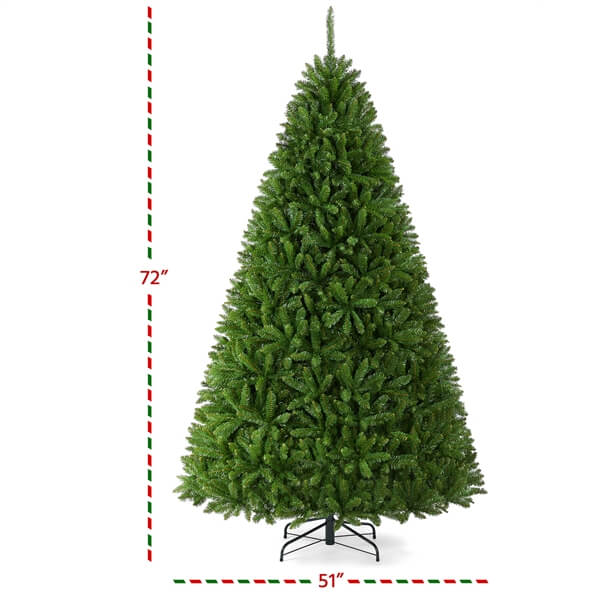 Yaheetech Premium Unlit Douglas Full Fir Christmas Tree - Image 4