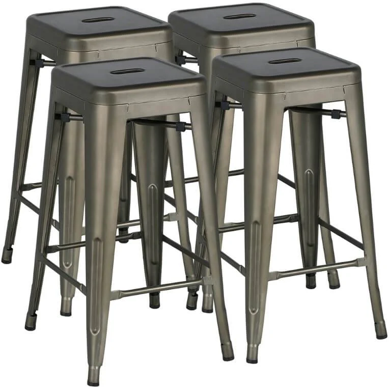 Yaheetech 30 Inch Bar Stools 4pcs - Image 3