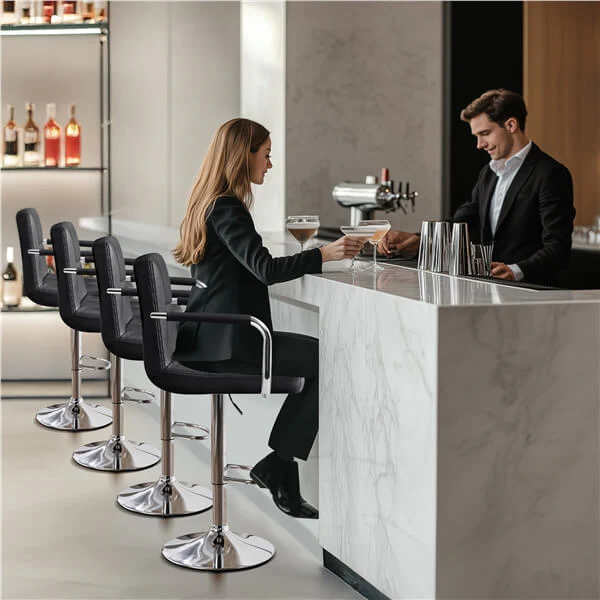 Yaheetech Bar Stools Set of 4