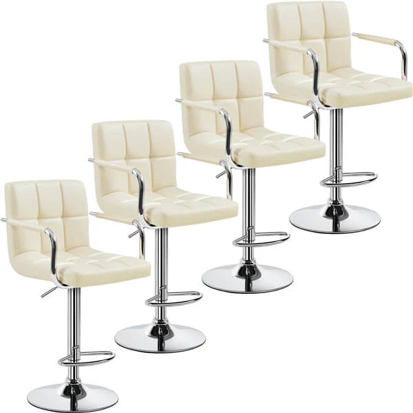 Yaheetech Bar Stools Set of 4 - Image 4
