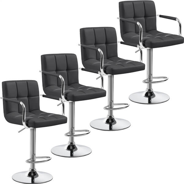 Yaheetech Bar Stools Set of 4 - Image 9