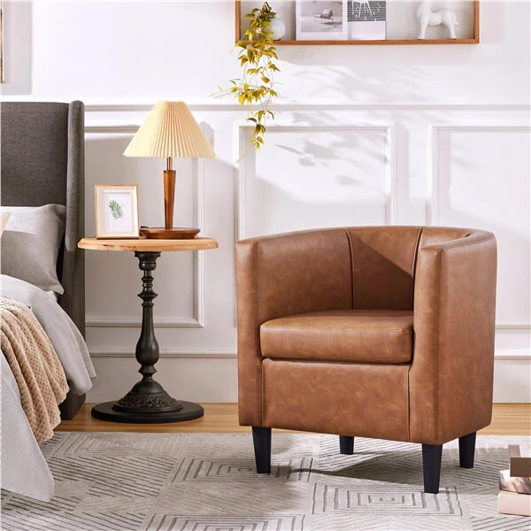 Yaheetech Barrel-shaped Chair - Image 4