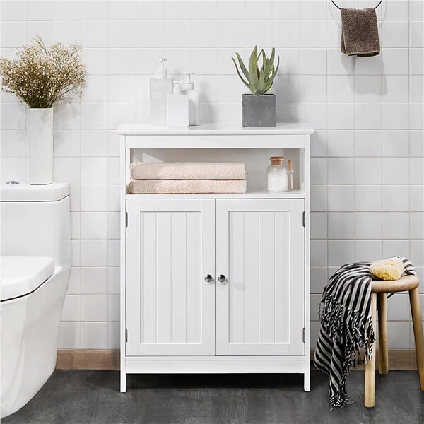 Yaheetech Bathroom Floor Storage Cabinet - Image 5