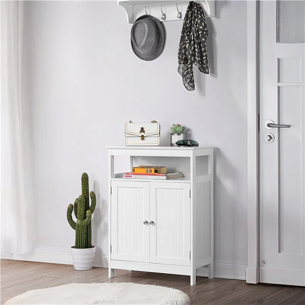 Yaheetech Bathroom Floor Storage Cabinet - Image 6