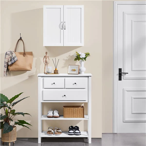 Yaheetech Bathroom Wall Cabinet