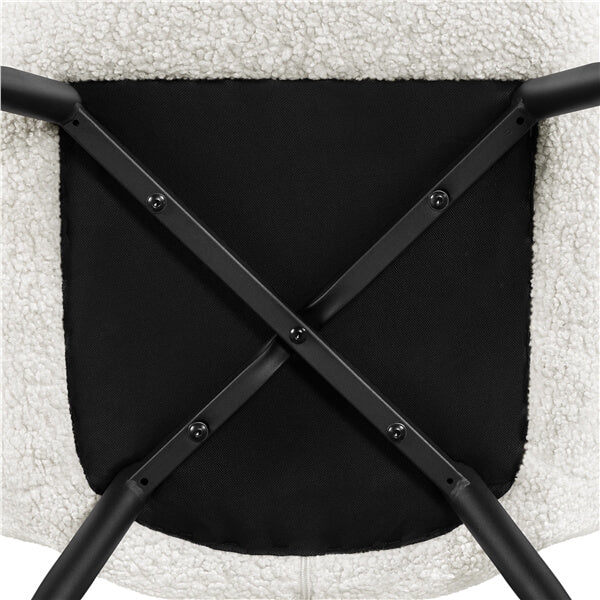 Yaheetech Boucle Accent Chair - Image 7