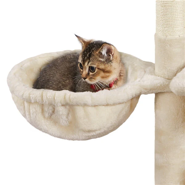 Yaheetech 34.5″ Height Cat Tree with Condo - Image 10