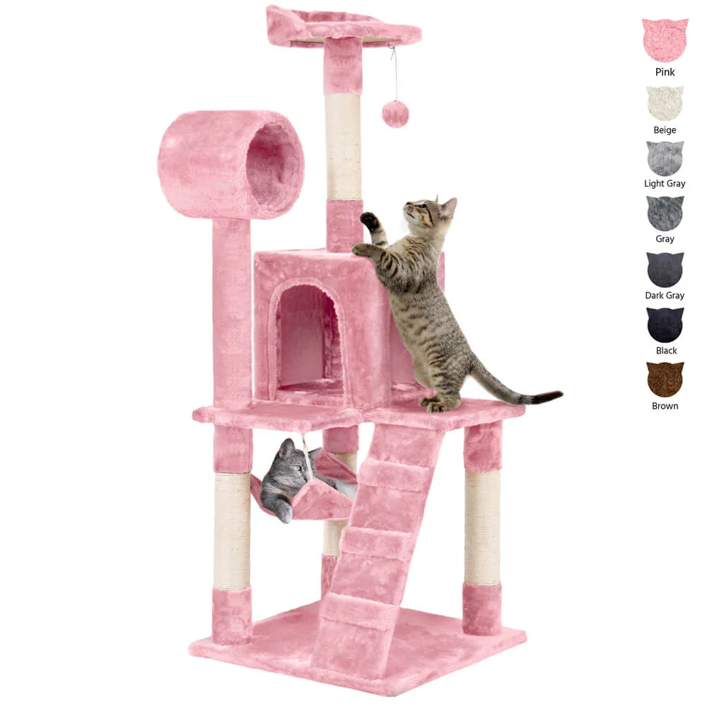 Yaheetech Cat Tree 51 Inch - Image 8