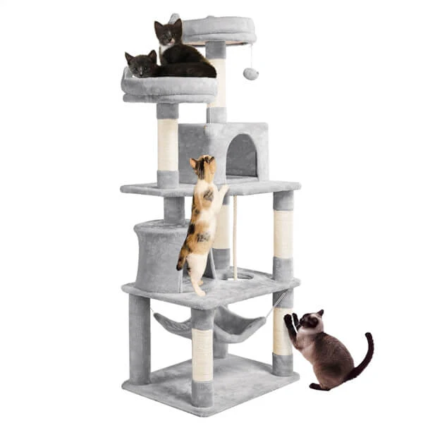 Yaheetech 62.5'' H Cat Tree Cat Tower - Image 3