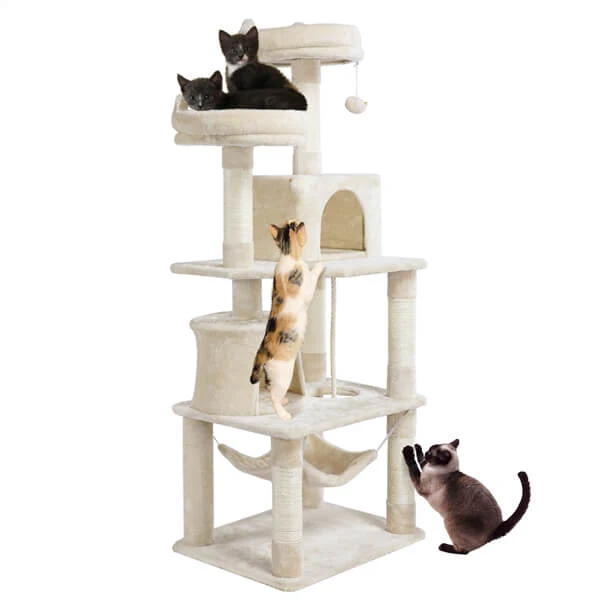 Yaheetech 62.5'' H Cat Tree Cat Tower - Image 4