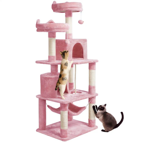 Yaheetech 62.5'' H Cat Tree Cat Tower - Image 6