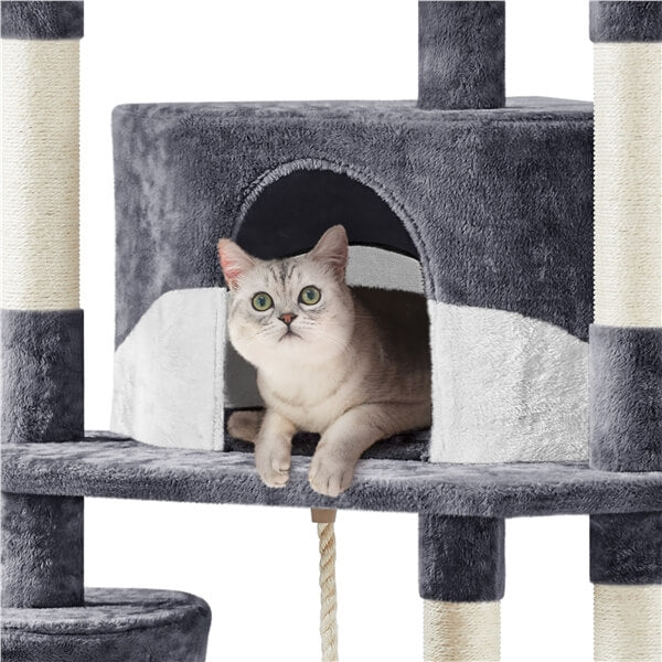 Yaheetech Cat Tree with Scratching Post 79 Inch - Image 9