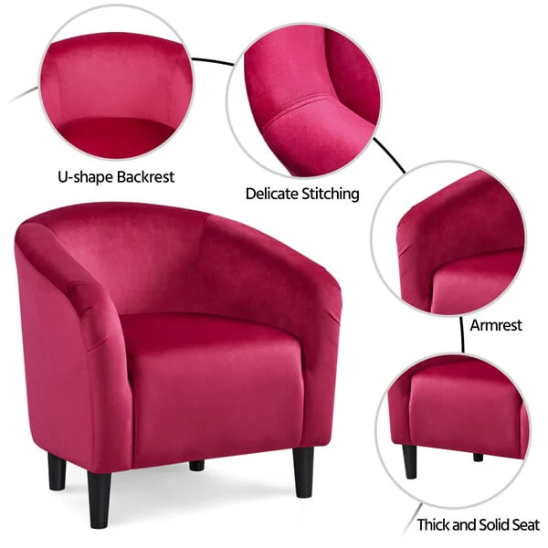 Yaheetech Club Chair - Image 6