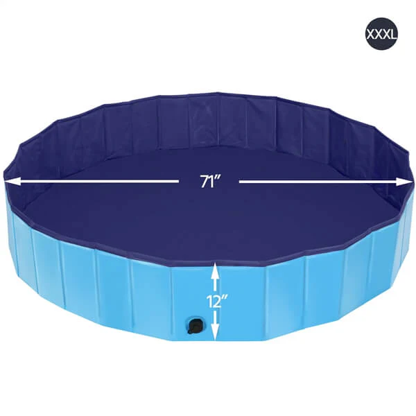 Yaheetech Collapsible Dog Pet Pools - Image 6