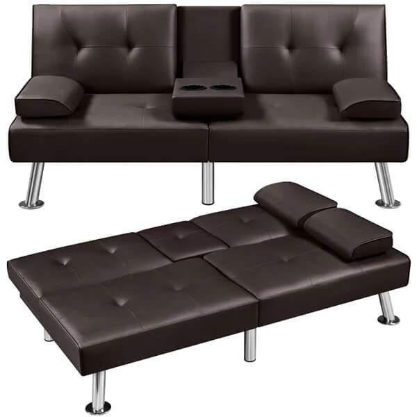 Yaheetech Convertible Sofa Bed - Image 8