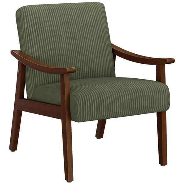 Yaheetech Corduroy Accent Chair - Image 3