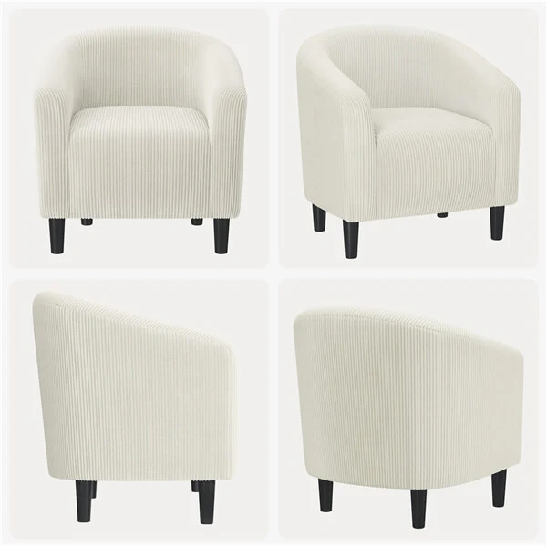 Yaheetech Furry Accent Chairs - Image 7