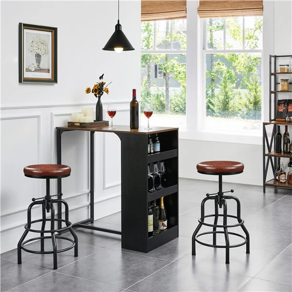 Yaheetech Counter Height Adjustable Bar Stools