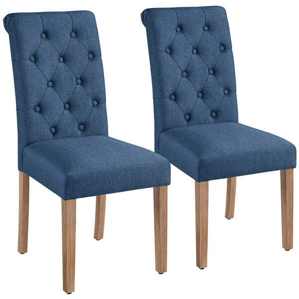 Yaheetech Dining Chairs Faux Leather Parsons Dining Chairs - Image 5