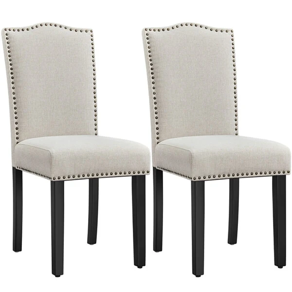 Yaheetech Dining Chairs Set of 2 Dining Room Chairs - Image 2