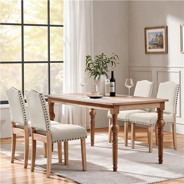 Yaheetech Dining Chairs Set of 4 Dining Room Chair - Image 14