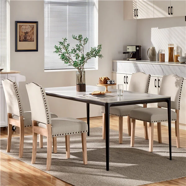 Yaheetech Dining Chairs Set of 4 Dining Room Chair - Image 16