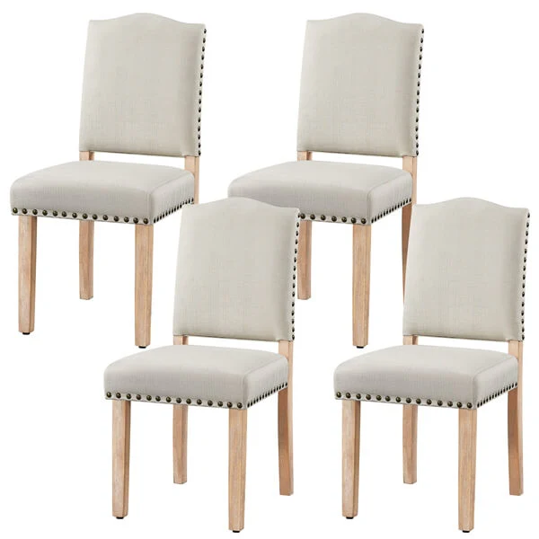 Yaheetech Dining Chairs Set of 4 Dining Room Chair - Image 2