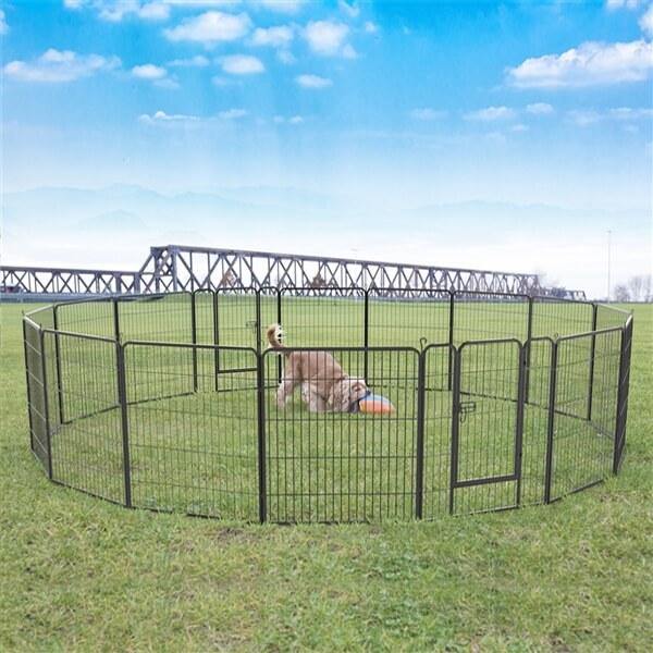 Yaheetech Dog Playpen 16 Panels 32 Inch - Image 8
